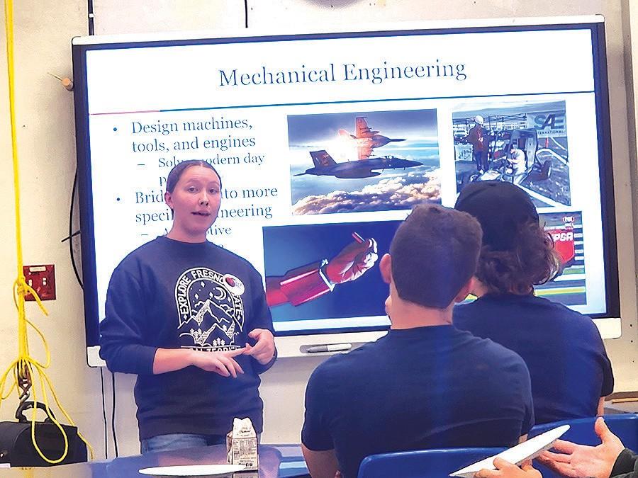 Bull is featured at career lunch event