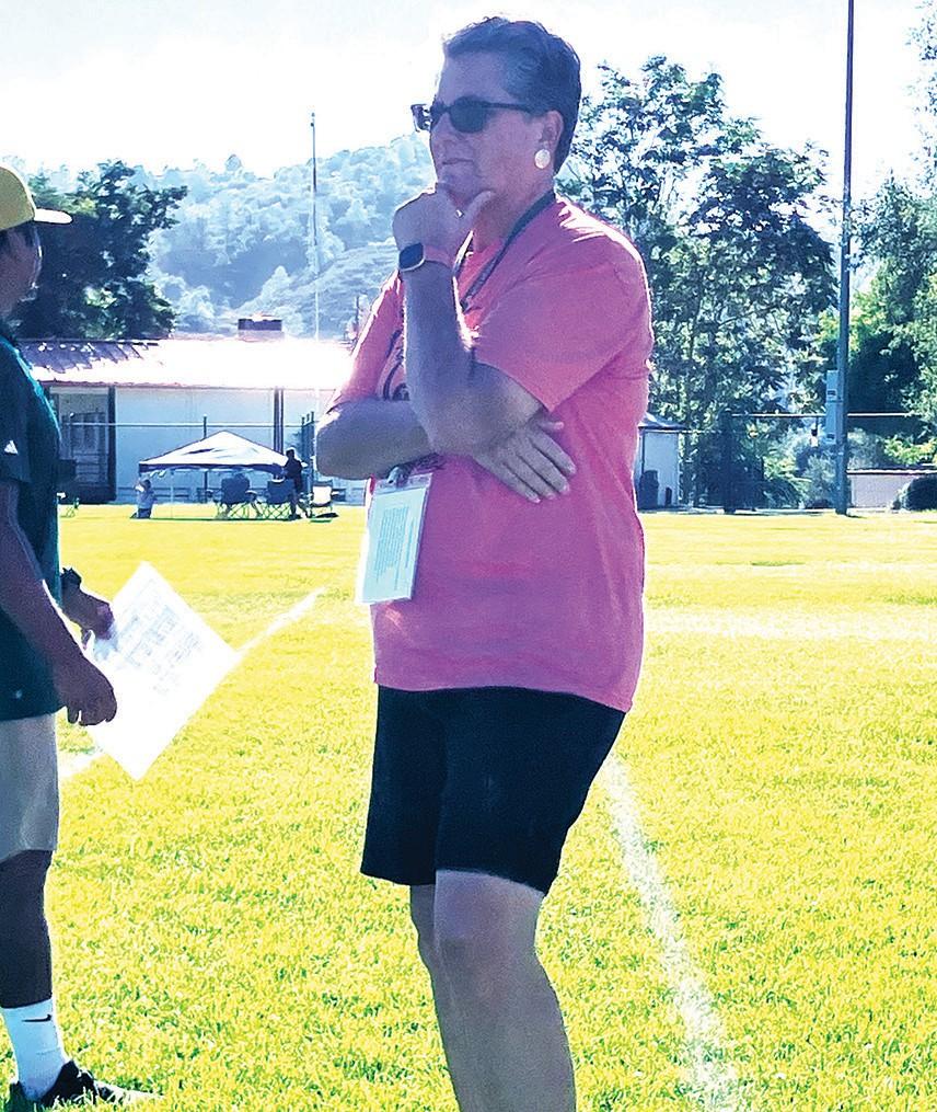 Tammi Richards exited to take the helm of flag football squad